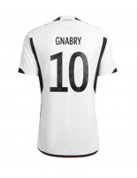 Německo Serge Gnabry #10 Domácí Dres MS 2022 Krátký Rukáv